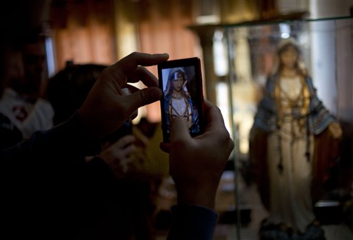 Virgin Mary Statue Said to 'Weep' Oil