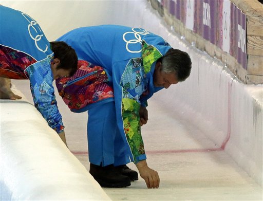 Olympic Worker Struck by Bobsled in Track