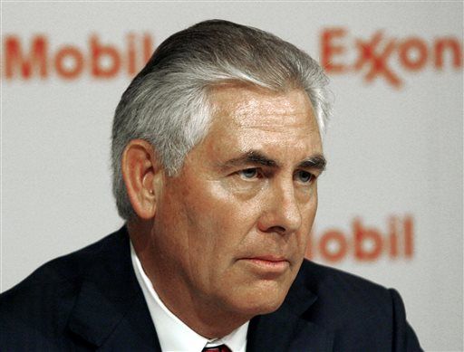 Exxon CEO Hops on Suit to Stop ... Fracking Activity
