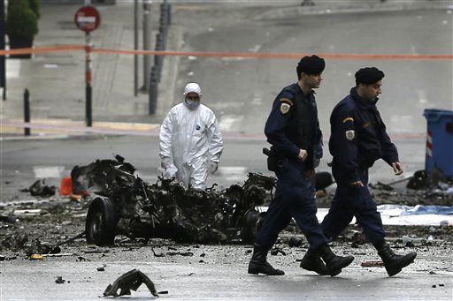 Greek Central Bank Bombed Before Bond Issue
