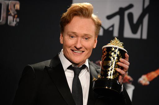 Conan 'Weirdly Out-of-Touch' at MTV Awards
