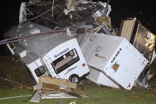 12 Dead as Tornadoes Hit Arkansas, Oklahoma