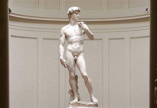 Downfall of Michelangelo's David : Weak Ankles?