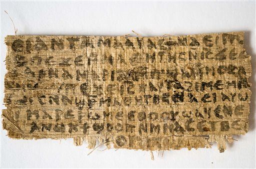 Jesus' 'Wife' Papyrus Faces Growing Doubt