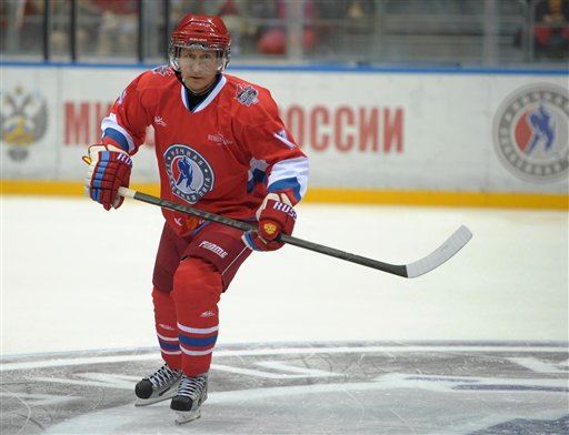 Putin Terrible at Hockey, Miraculously Nets 6 Goals