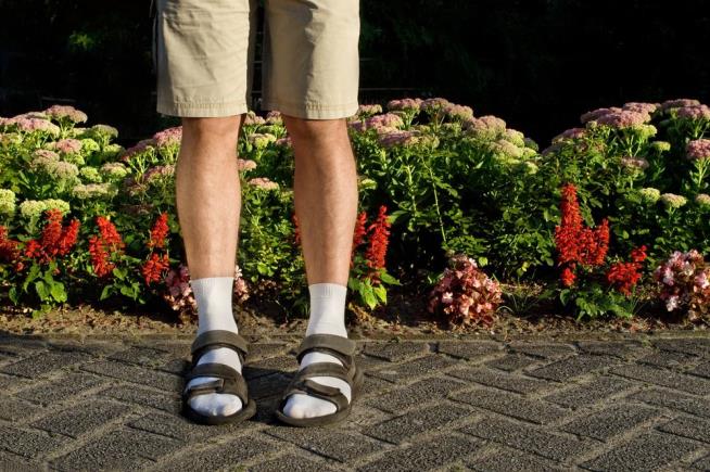 Now Trendy: Socks With Sandals