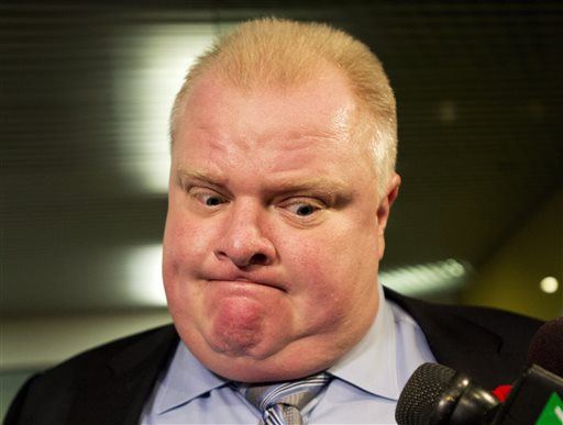 Rob Ford's SUV Apparently Cannot Be Driven Sober