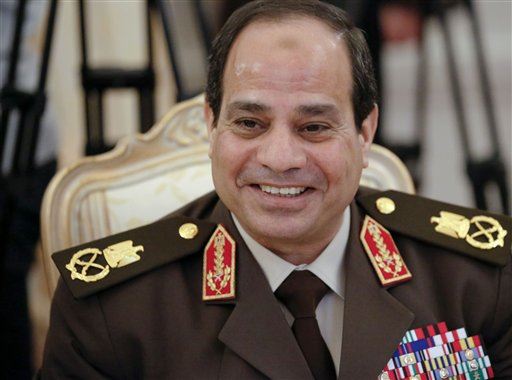 In Egypt Election, Ex-Army Chief Crushes Sole Opponent
