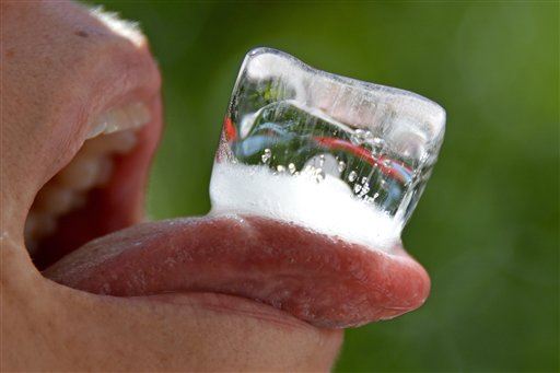 The Next Trendy Diet: Eating Ice?
