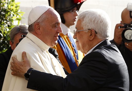 Pope Has Over Israeli, Palestinian Leaders