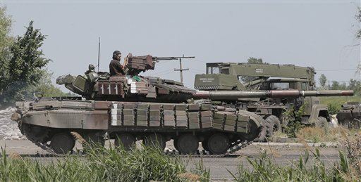 US Says Russia Sent Tanks Into Ukraine