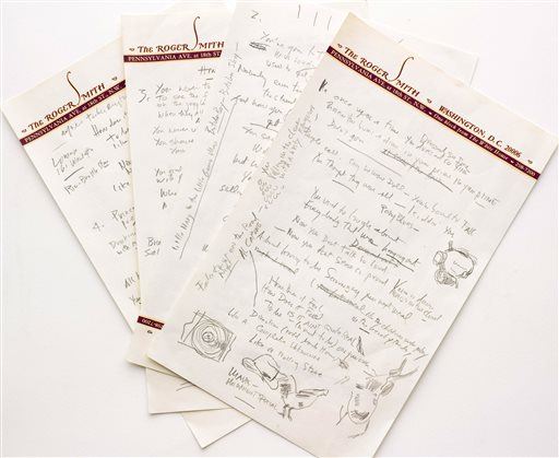 'Like a Rolling Stone' Draft by Dylan Sells for $2M