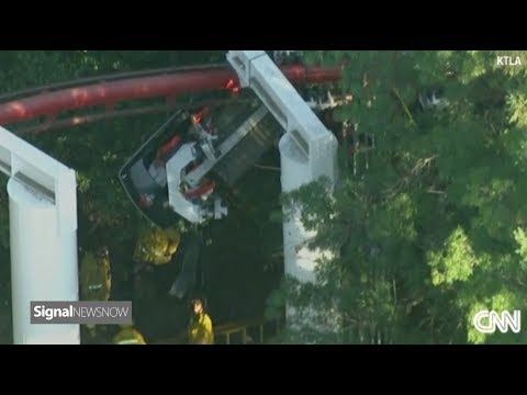 Dozens Dangle for Hours on Six Flags Ride