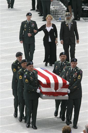 Soldier Laid to Rest After 4 Years