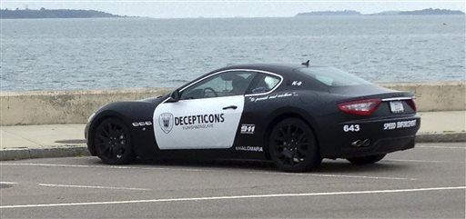Cops Unamused by Man's 'Police Maserati'