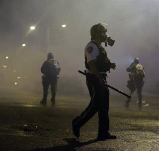 1 Shot as Ferguson Protesters Defy Curfew