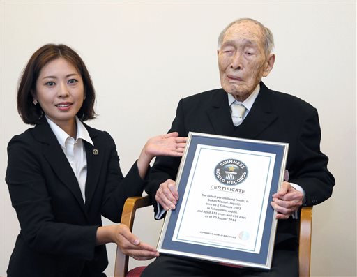 This Is the World's Oldest Man