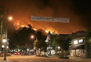 Sierra Madre Blaze Rages On