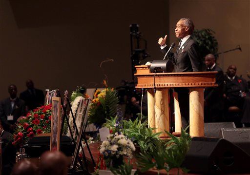 Mourners Hail 'Gentle' Brown as Sharpton Urges 'Change'