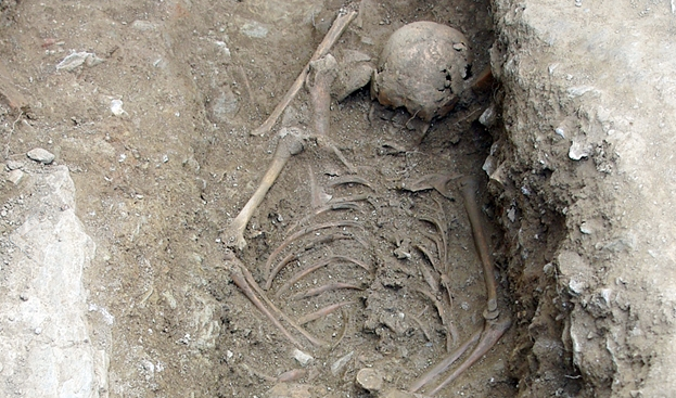 Buried Face-Down, 'Witch Girl' Stumps Italy