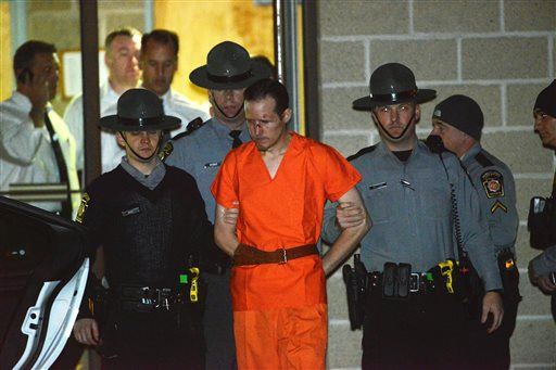 Frein Placed in Dead Officer's Handcuffs