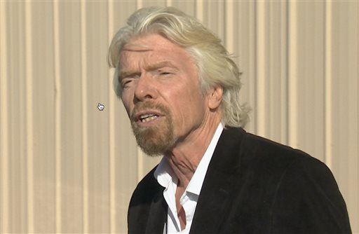 Branson: I'll Still Be on Virgin's First Space Flight