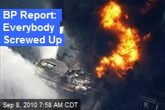 BP Report: Everybody Screwed Up