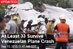 At Least 23 Survive Venezuelan Plane Crash