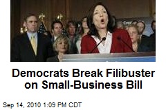 Democrats Break Filibuster on Small-Business Bill