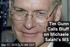 Tim Gunn Calls Bluff on Michaele Salahi's MS