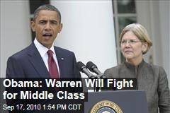 President Obama Names Elizabeth Warren to Set Up New Consumer Financial Protection Bureau