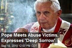 Pope Meets Abuse Victims