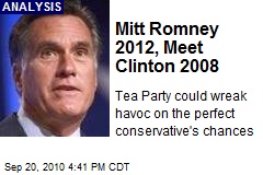 Mitt Romney 2012, Meet Clinton 2008