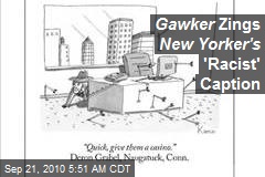 Gawker Zings New Yorker's 'Racist' Caption
