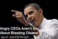 Why CEOs can't stand Obama