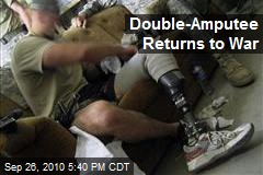 Double-Amputee Returns to War