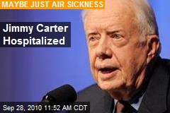 Jimmy Carter Hospitalized