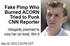 Fake Pimp Who Burned ACORN Has Less Luck With CNN