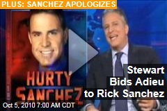 Stewart Bids Adieu to Rick Sanchez