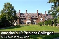 America's 10 Priciest Colleges