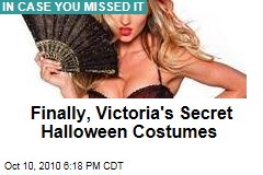 Finally, Victoria's Secret Halloween Costumes