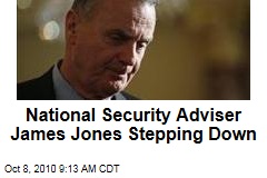National Security Adviser James Jones Stepping Down