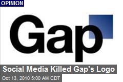 Twitter Credited With Killing Gap Logo