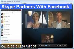 Skype Partners With Facebook