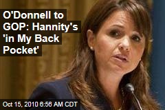 Christine O'Donnell Warns GOP Bosses: Sean Hannity is 'In My Back Pocket'