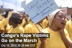Congo's Rape Victims Go on the March