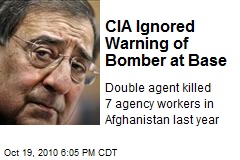 CIA Ignored Warning of Bomber at Base