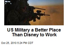 US Military a Better Place Than Disney to Work