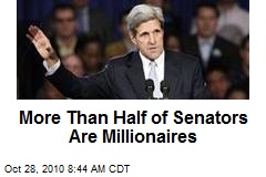More Than Half of Senators Are Millionaires