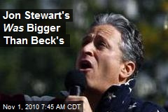 Jon Stewart's Was Bigger Than Beck's